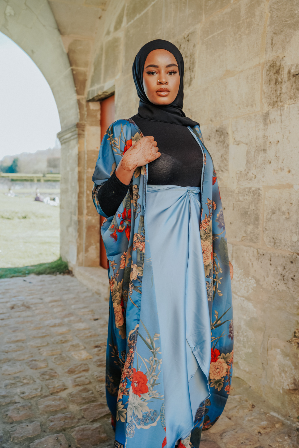 TWIN SET Kimono & Jupe